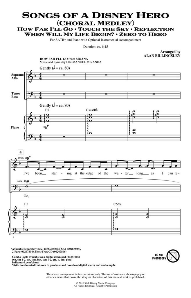 Songs of a Disney Hero